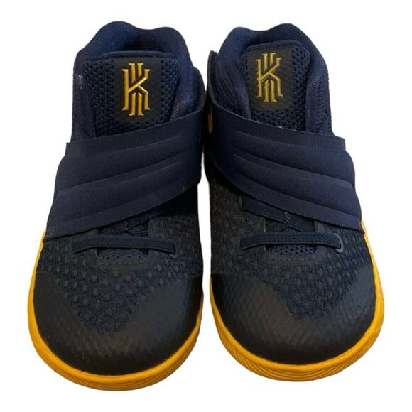 Nike Sneakers Child 8 Blue Yellow Kyrie Irving - Picture 2 of 5